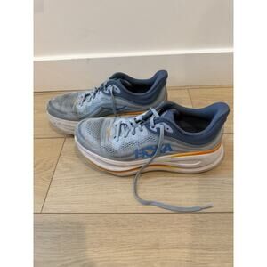 Hoka One One Bondi 9 Women's Size 9 D (Wide) Running Shoes Blue